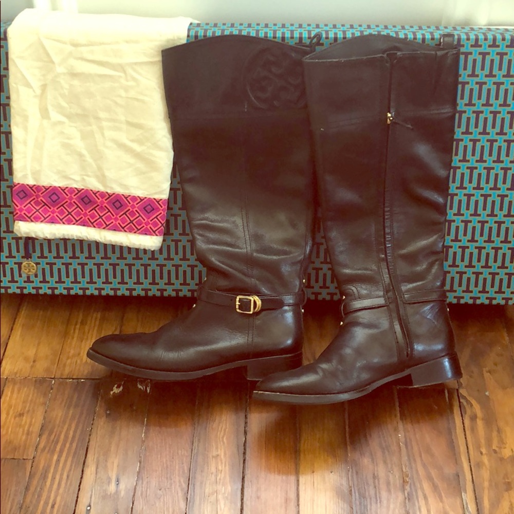 Tory Burch Boots size 9 with Dust Bag